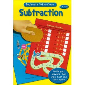 Beginner's Wipe-Clean - Subtraction