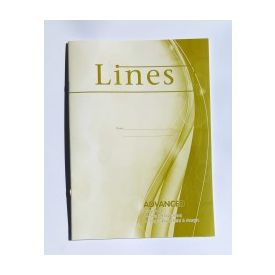 Lines Advanced Copy Book A4