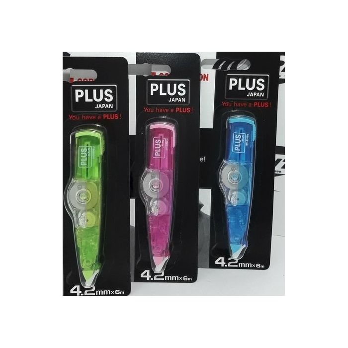 PLUS - Correction Tape Machine - Colour may vary