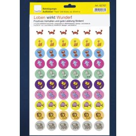 Set of commendation Stickers - Animals