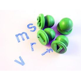 Easy Grip - soft - Lowercase Alphabet Letters Stampers (Pack of 26)