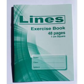 Exercise Book - Lines-  48...