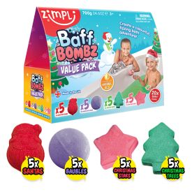 Christmas Baff Bombz - 20 Pack