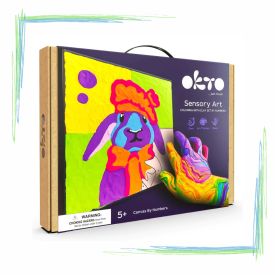 Okto Sensory Art Clay Painting by Numbers – Bunny