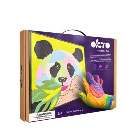 OKTO Sensory Air Dry Clay Painting by Numbers - Panda