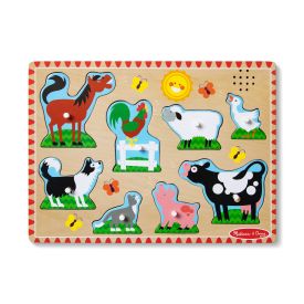 Melissa & Doug - Farm Animals Sound Puzzle