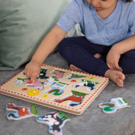 Melissa & Doug - Farm Animals Sound Puzzle