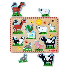 Melissa & Doug - Farm Animals Sound Puzzle