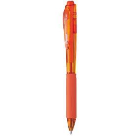 PENTEL BK440F Retractable 1.0mm Ballpoint Pen Orange