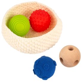 Basket with balls - (Feel...