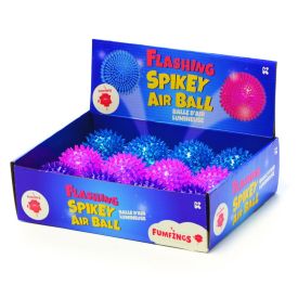 Light Up Spikey Bounce Ball - Assorted Colours