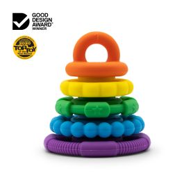 Rainbow Stacker Teethers - Rainbow Bright