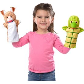 Melissa & Doug Pet Buddies Hand Puppets (6 Pc)