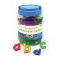 Translucent lowercase letters