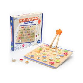 ABCS and LETTER SOUNDS Wooden Puzzle