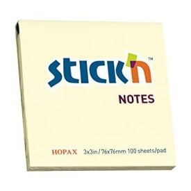 Sticky Notes Size 76mm x 76mm Yellow