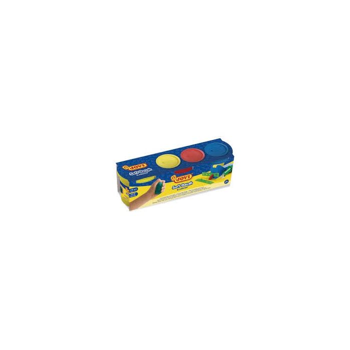 Jovi Soft Dough Pack 3 Jars 125cc Ass - 3 Tubs