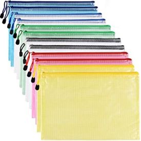 Zipper Wallet A4- Colour may vary
