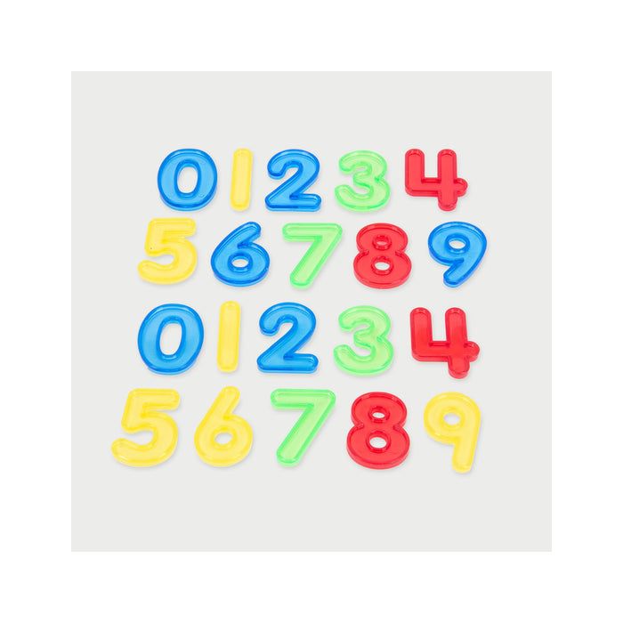 Translucent Colour Numbers Pk20