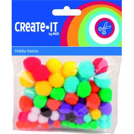 Pompoms x 78 Ass Colours