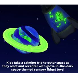 Soothing space sensory fidget set