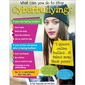 Cyberbullying Poster (Secondary) Learning Chart, 17" x 22"