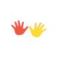 Hand shape marker - Pair