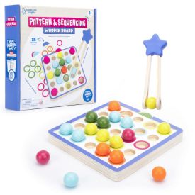 Pattern and Sequencing Wooden Board