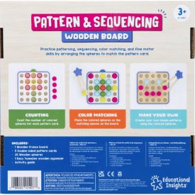 Pattern and Sequencing Wooden Board