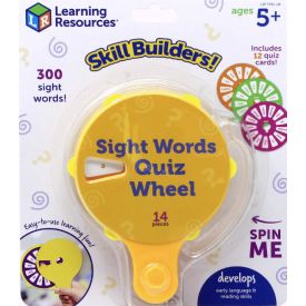 Skill Builders Sight Words Quiz Wheel