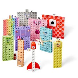 Numberblocks Mathlink Cubes Activity Set Heroes with Zeroes