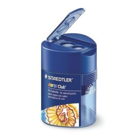 Staedtler Noris 2 Hole Pencil Sharpener Metal Barrel
