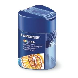 Staedtler Noris 2 Hole Pencil Sharpener Metal Barrel
