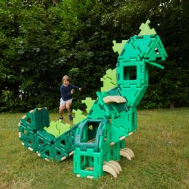 Giant Polydron Dinosaur Set