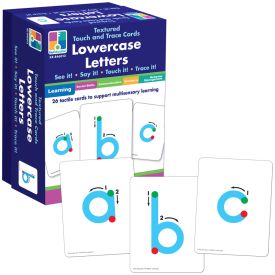 Textured Touch and Trace Lowercase Letters