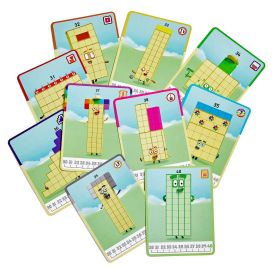 Numberblocks Mathlink Cubes Activity Set 31 - 40