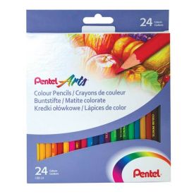 Pentel Arts - 24 Colouring Pencils