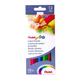Pentel Arts - 12 Colouring Pencils