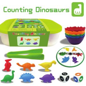 Dinosaur game (counting and selection)