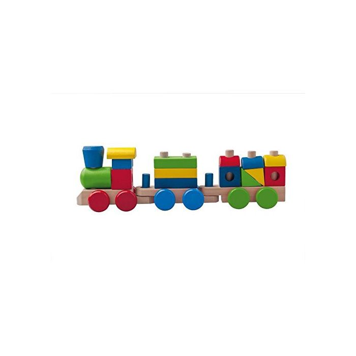 Melissa and Doug - Wooden Stacking Train