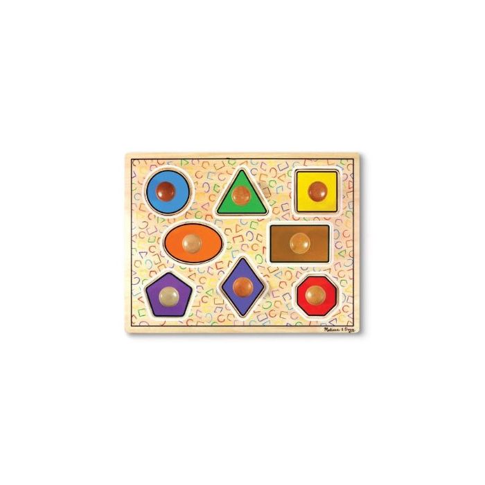 melissa and doug geometric shapes puzzle