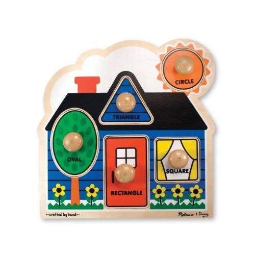 Melissa and doug store large peg puzzle