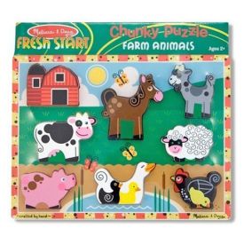 Melissa and Doug - Farm Chunky Puzzle