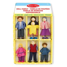 Melissa and Doug - Wooden Doll Family