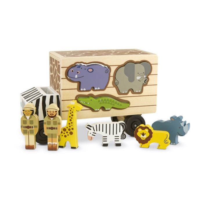Melissa and Doug - Animal Rescue Shape Sorting Truck