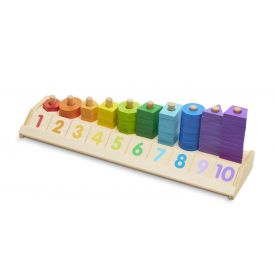 Melissa and Doug - Counting Shape Stacker