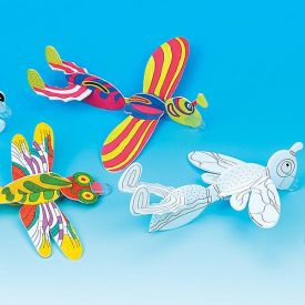 Colour-In Insect Gliders